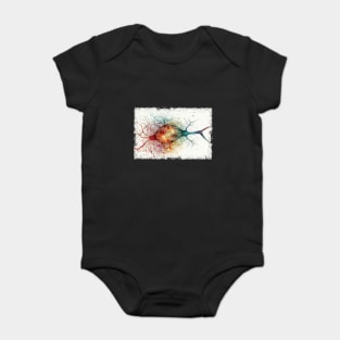 Abstract Human nerve cell Baby Bodysuit